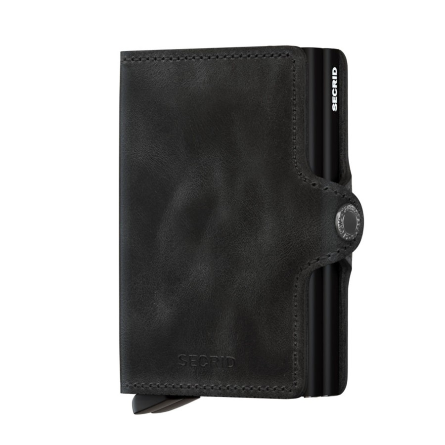 Portemonnees Secrid | Secrid Twinwallet Vintage Black