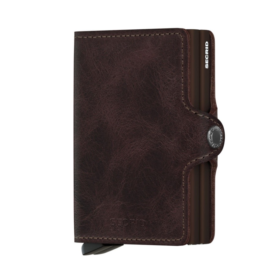 Portemonnees Secrid | Secrid Twinwallet Vintage Chocolate