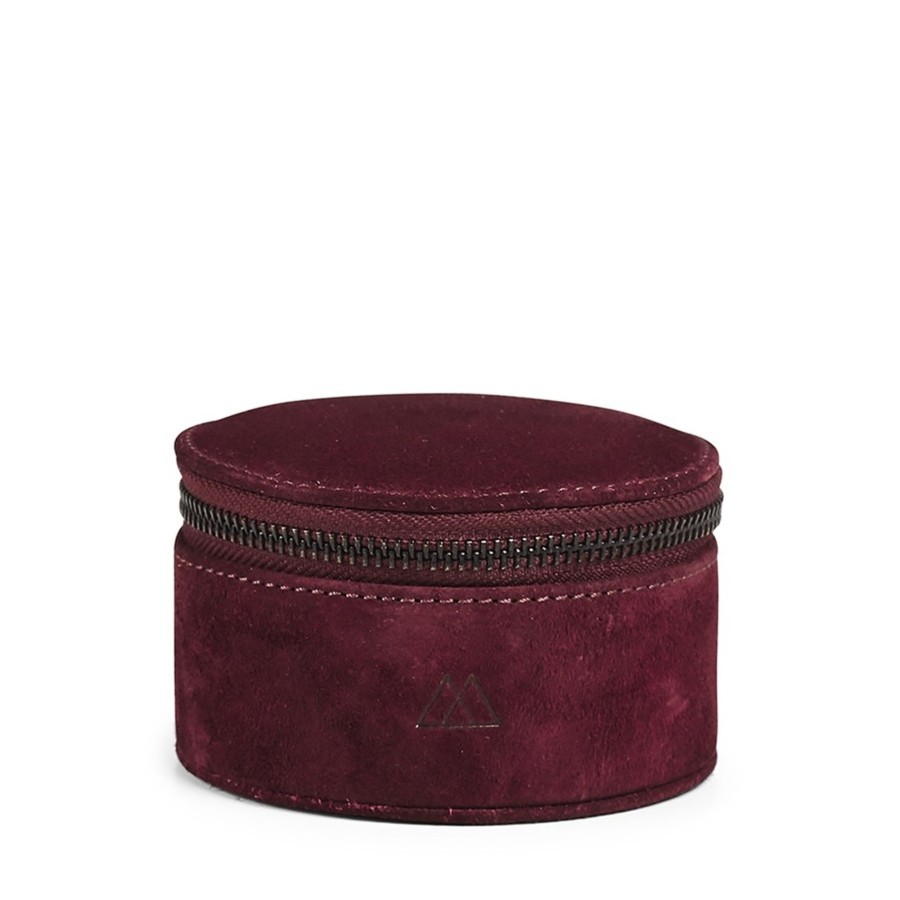 Accessoires Markberg | Lova Jewelry Box L Suede Burgundy