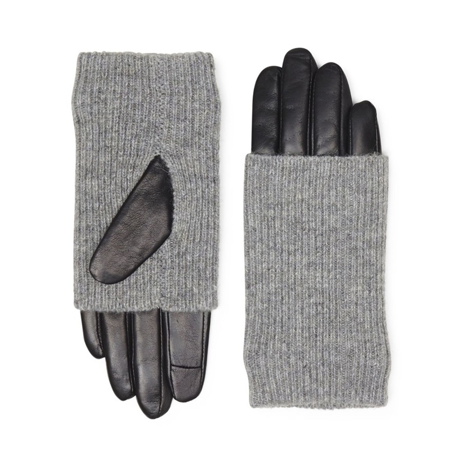 Accessoires Markberg | Markberg Helly Glove Black Grey