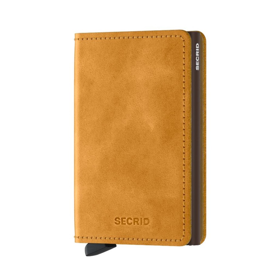 Portemonnees Secrid | Secrid Slimwallet Vintage Ochre