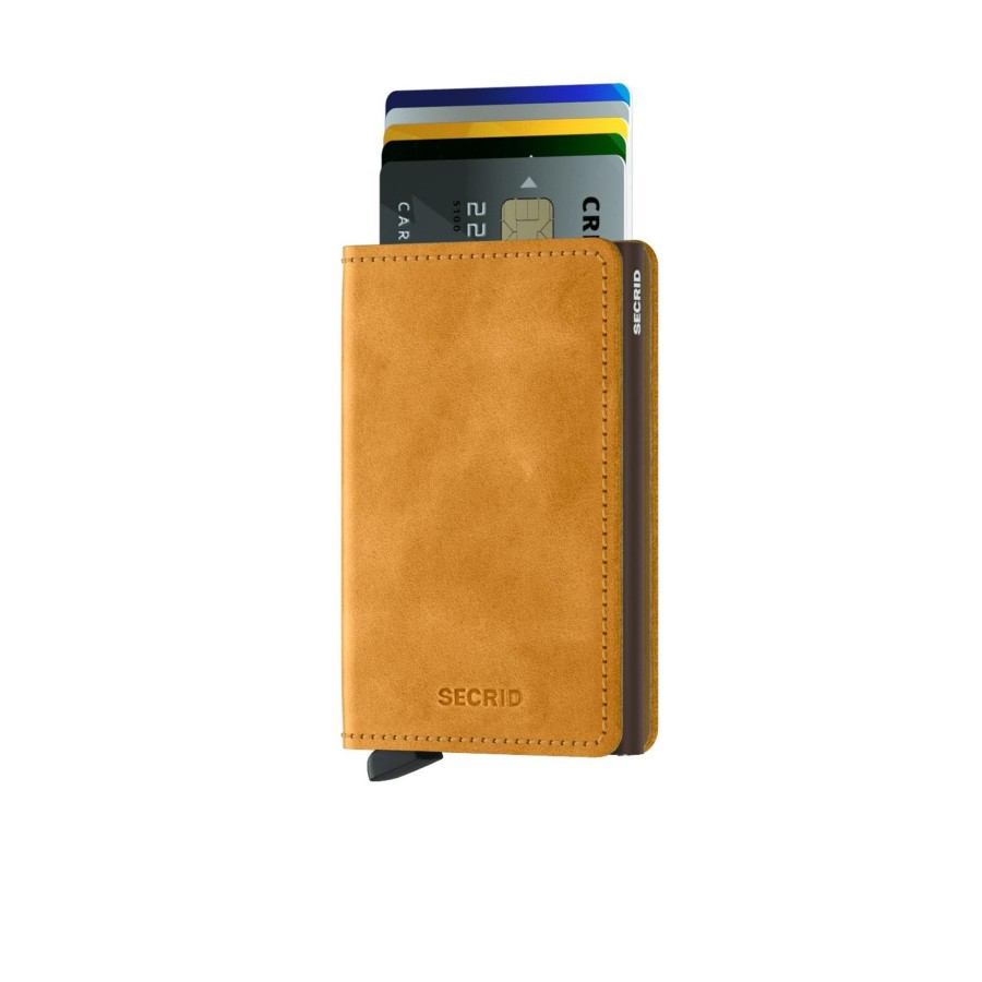 Portemonnees Secrid | Secrid Slimwallet Vintage Ochre