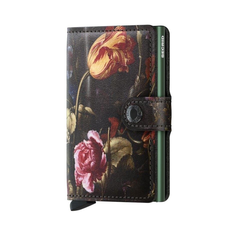 Portemonnees Secrid | Secrid Miniwallet Art Flowers